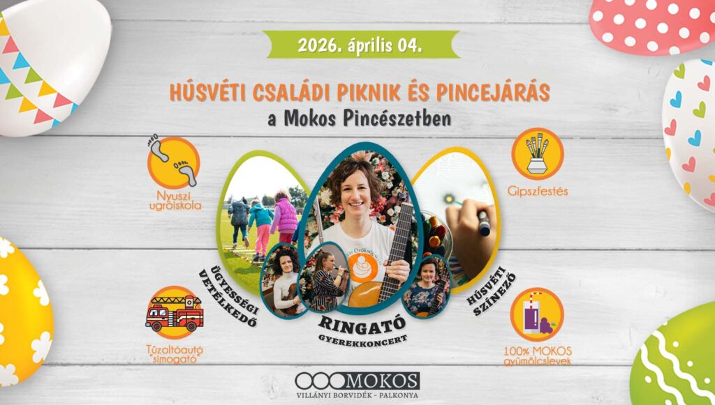 Húsvéti Nyuszikalandok a Mokos Pincészetben