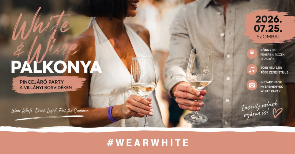 White and Wine Pincejáró Parti Palkonyán